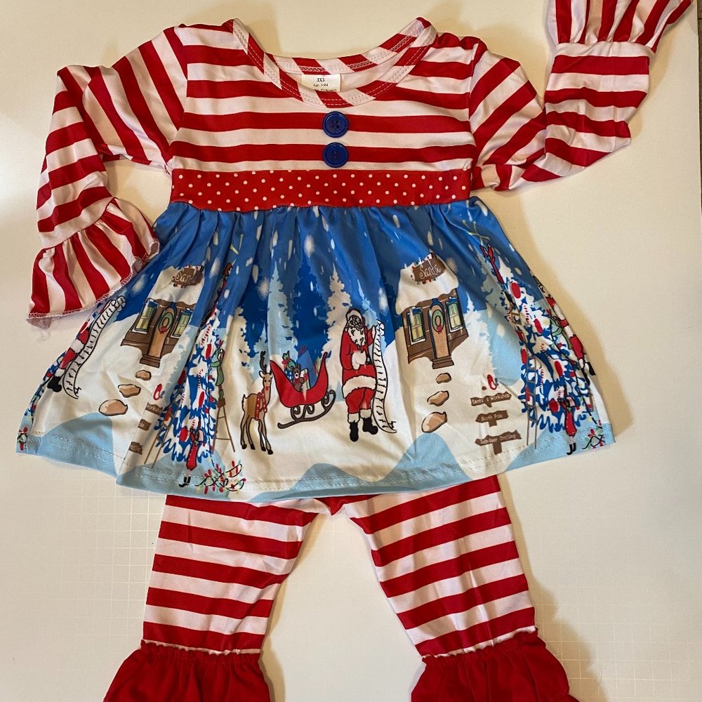 Santa's Winter Wonderland 2-piece set